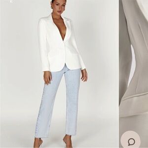 Meshki Ivory Blazer